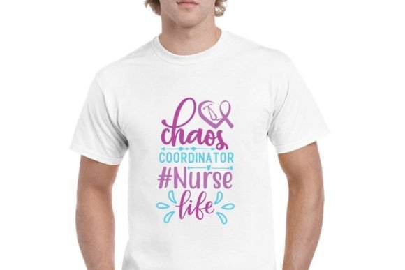 Chaos Coordinator Nurs Graphics for T-Shirt Designs