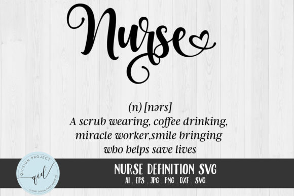 Nurse Definition SVG: Graphics and Illustrations
