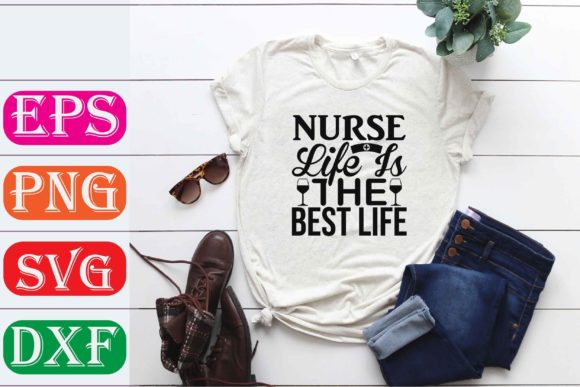 Nurse SVG: Graphics for T-Shirt Designs
