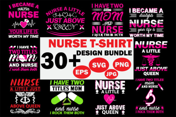 Nurse T-Shirt Designs: SVG Graphics Review