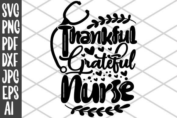 Nurse Thanksgiving Graphics & Print Templates