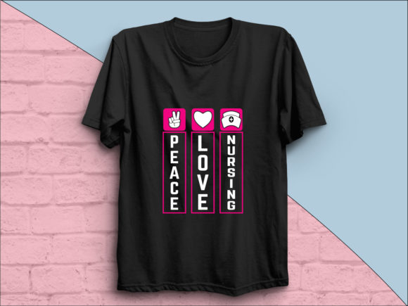 Nurse Typography Graphics for T-Shirt Designs