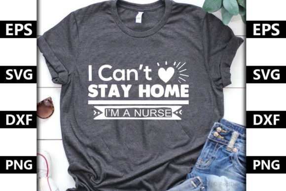 Stay Home Quote SVG: Graphics for T-Shirt Designs