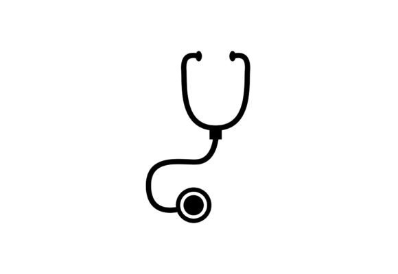 Stethoscope Medical Icon SVG Graphics & Icons